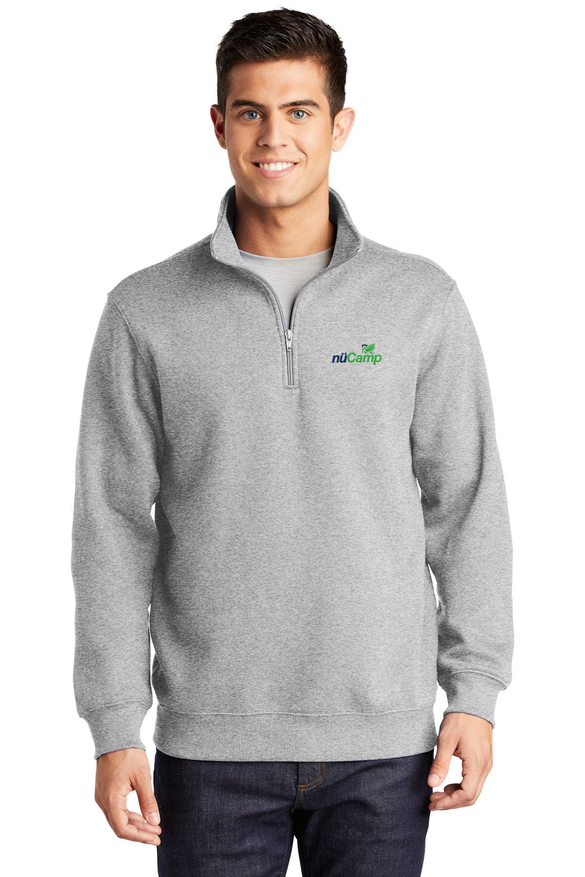 Men's 1/4 Zip - Heather - nuCamp Store